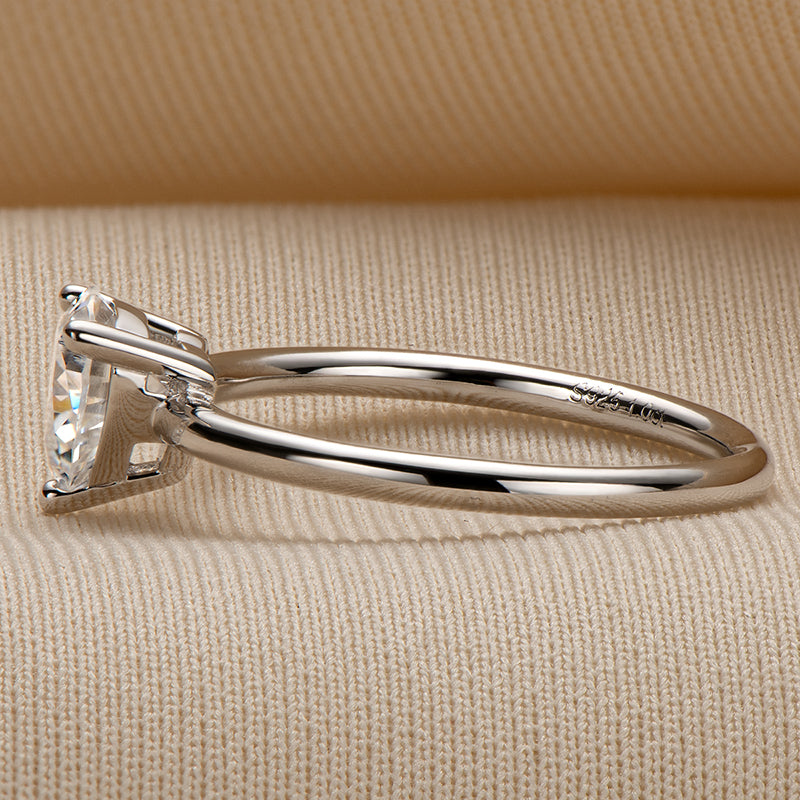Polaris Heart Solitaire Ring