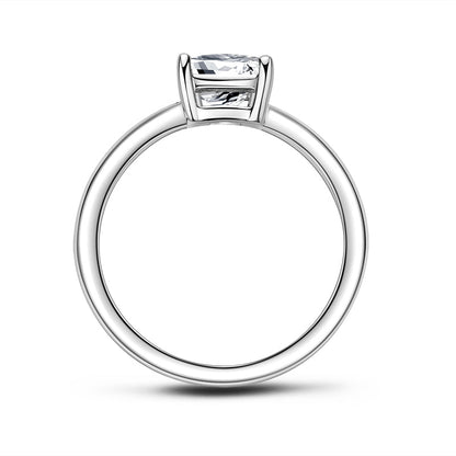 Polaris Princess Moissanite Ring