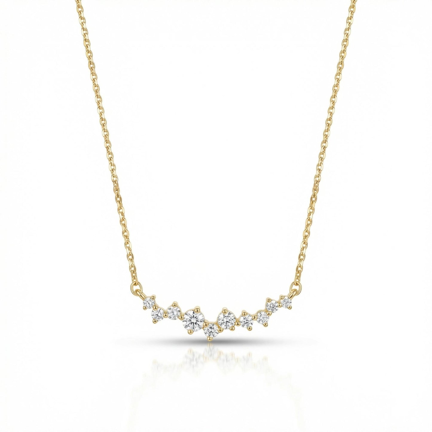 MERIDIN™ August Birthstone Necklace – S925 Pure Silver