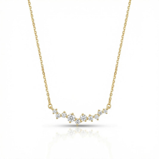 MERIDIN™ August Birthstone Necklace – S925 Pure Silver