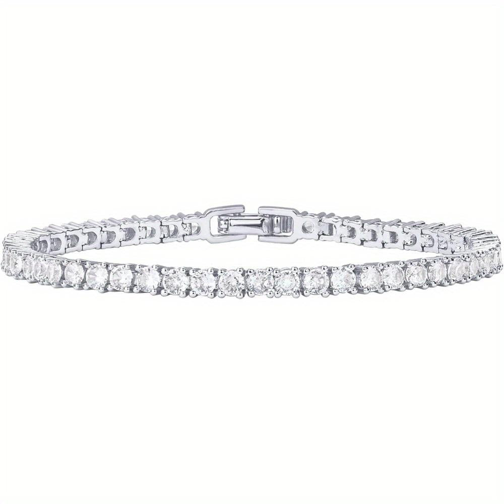 Arcana™ 3mm Classic Tennis Bracelet – 925 Sterling Silver