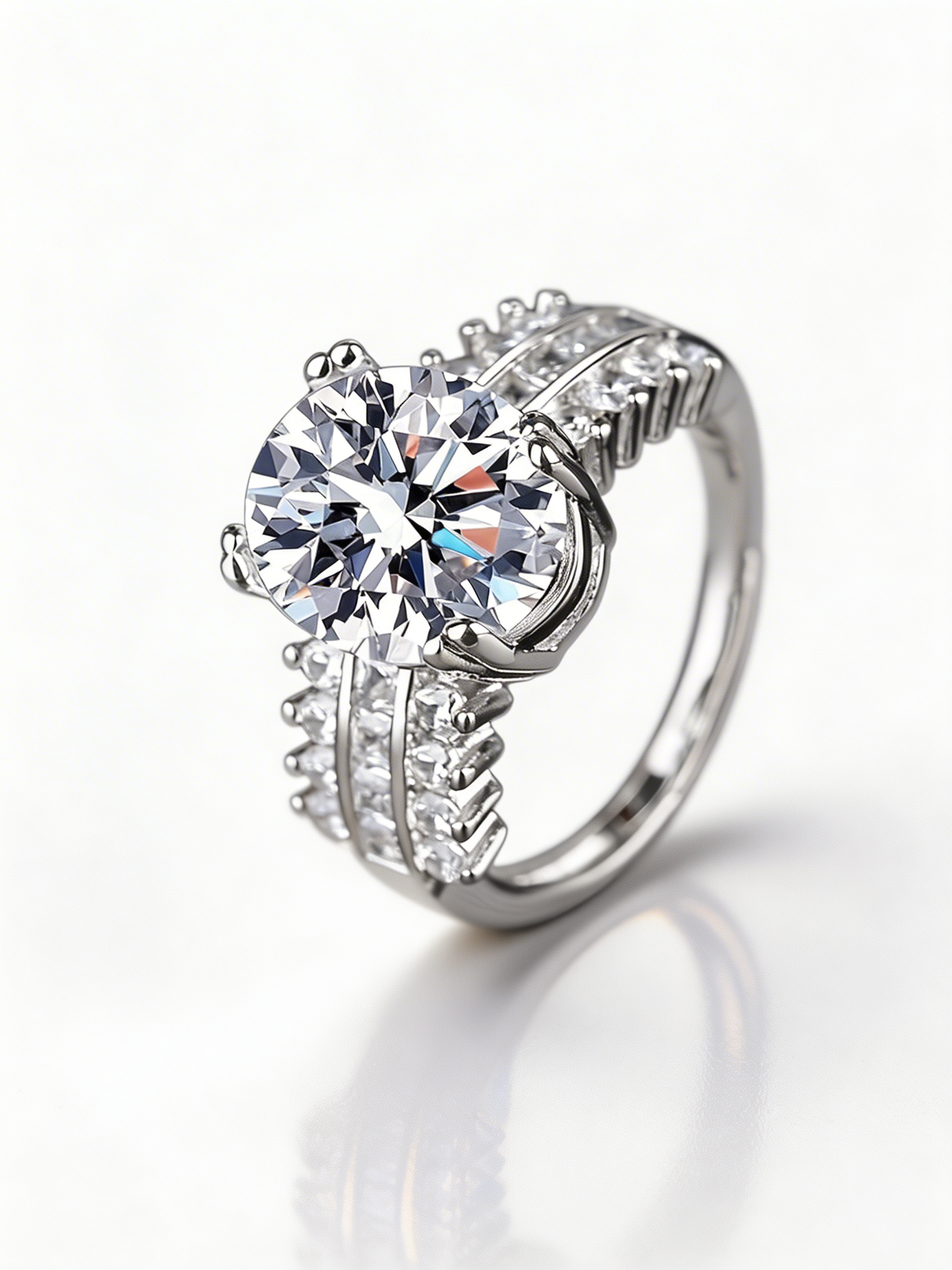 Sovereign™ 5CT Royal Ring – 925 Sterling Silver