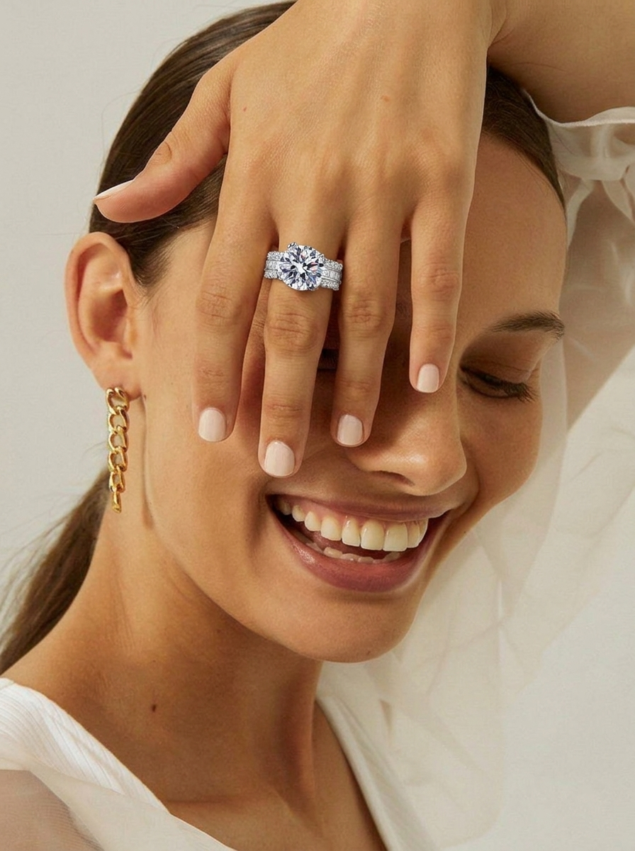 Sovereign™ 5CT Royal Ring – 925 Sterling Silver