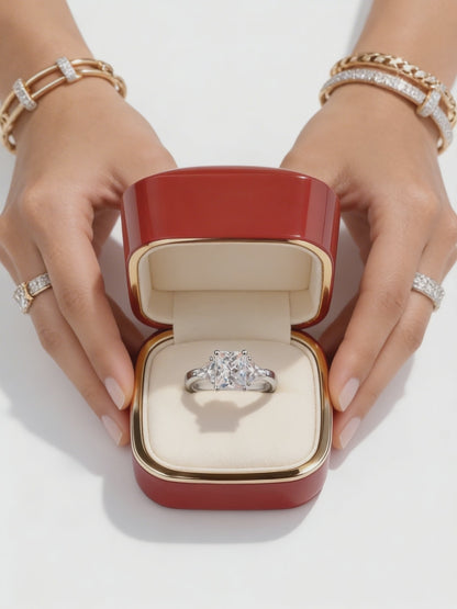 Meridian™ 2 Carat Classic Elegance Ring
